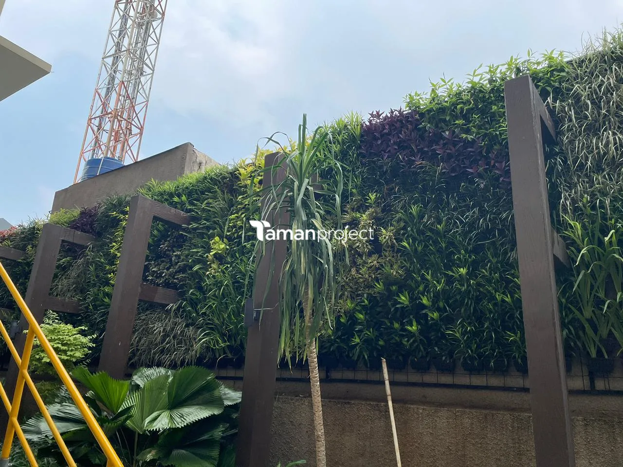 vertical garden the home srengseng